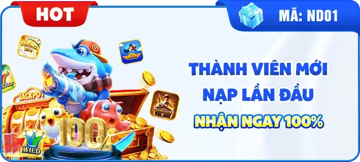 30llwin Hội viên mới nạp đầu tặng 100% giá trị nạp